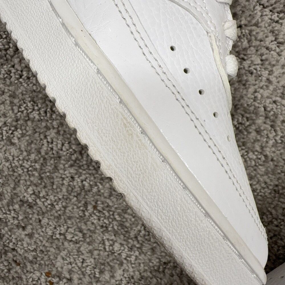 Nike Shoes Womens 8 White Court Vision Mid Leather Casual Walking Sneaker - Picture 3 of 9